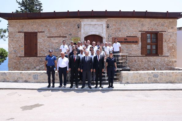 Mersin Valisi Sayın Ali Hamza PEHLİVAN İlçemizi ziyaret etti.
